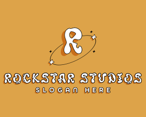 Cosmic Retro Studio logo design