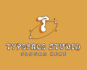 Cosmic Retro Studio logo design