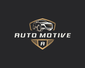 Deluxe Auto Car logo design