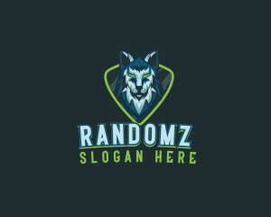 Wolf Husky Streaming logo design