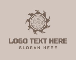 Rustic Lumberjack Tool logo