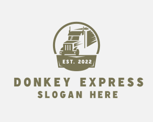 Express Trucking Delivery  logo design