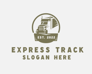 Express Trucking Delivery  logo design