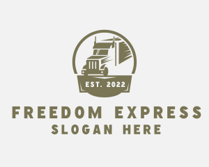 Express Trucking Delivery  logo design