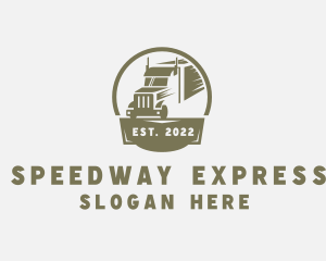 Express Trucking Delivery  logo design