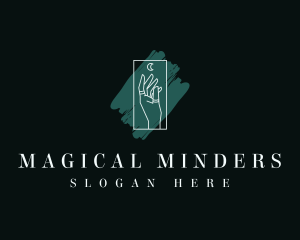 Magical Hand Rings logo design