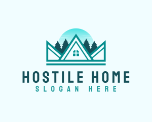 Home Crown Realtor logo design