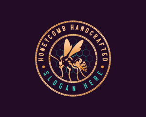 Bee Honeycomb Apiary logo
