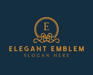 Royalty Firm Emblem logo design