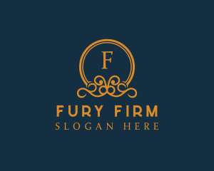 Royalty Firm Emblem logo design