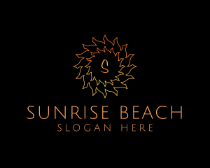 Summer Sun Fire logo design