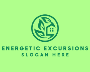 Eco Green Home logo design