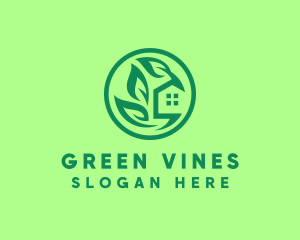 Eco Green Home logo design