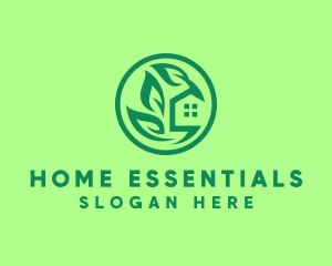 Eco Green Home logo design