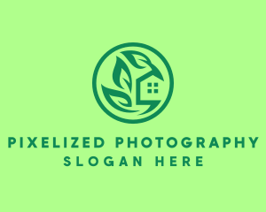 Eco Green Home logo design