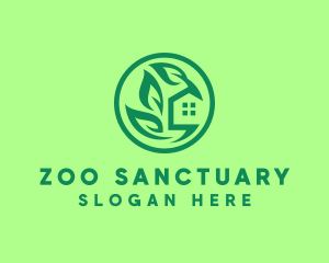 Eco Green Home logo design