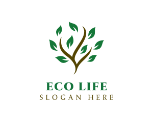 Natural Tree Farm logo design