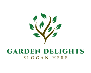 Natural Tree Farm logo design