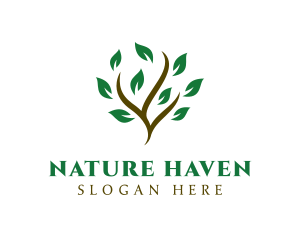 Natural Tree Farm logo design