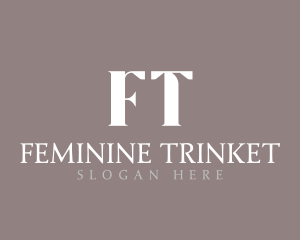 Feminine Luxury Beauty logo design