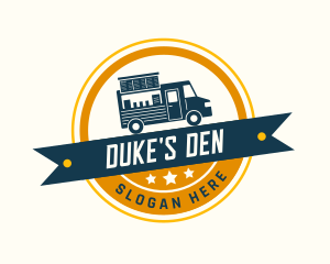 Delivery Food Truck Logo