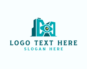 Photography - Geometric Camera Photography logo design