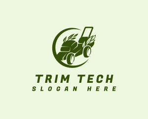 Lawn Mower Gardening Tool logo