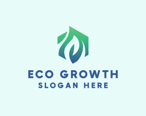 Leaf Eco Agriculture  logo design