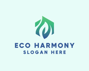 Leaf Eco Agriculture  logo design