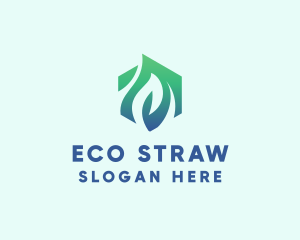 Leaf Eco Agriculture  logo design