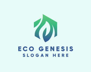 Leaf Eco Agriculture  logo design