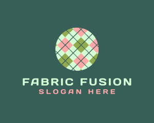 Fabric Textile Pattern  logo design