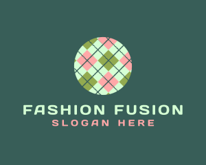 Fabric Textile Pattern  logo design