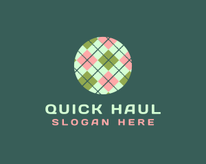 Fabric Textile Pattern  logo design