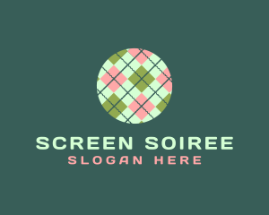 Fabric Textile Pattern  logo design