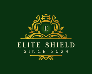 Elegant Shield Crest logo design