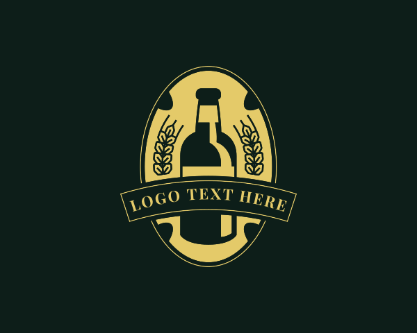 Alcoholic Beverage logo example 2