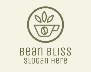 Coffee Bean Leaves logo