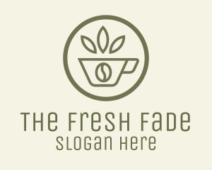 Coffee Bean Leaves logo design