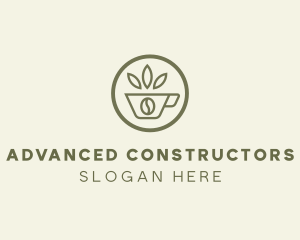 Coffee Bean Leaves logo design