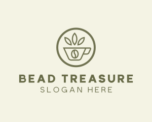 Coffee Bean Leaves logo design