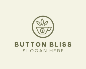 Coffee Bean Leaves logo design