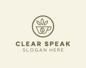 Coffee Bean Leaves logo design