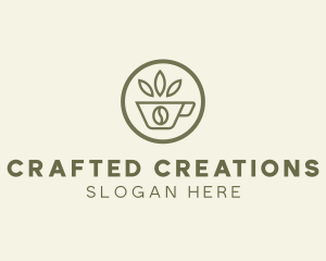 Coffee Bean Leaves logo design