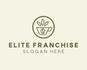 Coffee Bean Leaves logo design