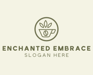 Coffee Bean Leaves logo design