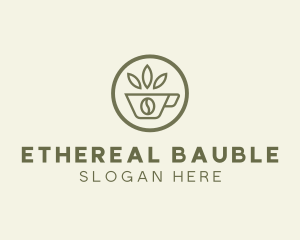 Coffee Bean Leaves logo design