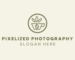 Coffee Bean Leaves logo design