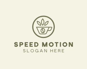 Coffee Bean Leaves logo design