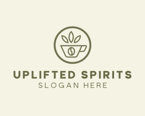 Coffee Bean Leaves logo design